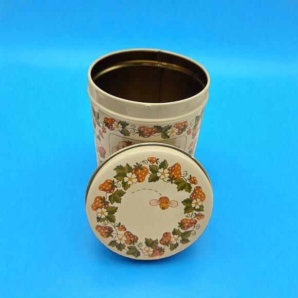 Vintage Strawberry Shortcake & Cat Custard Cookie Tin - 1981 American Greetings - Picture 12 of 13